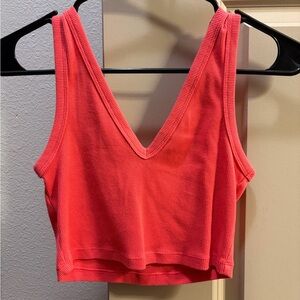 bright cropped tank top
